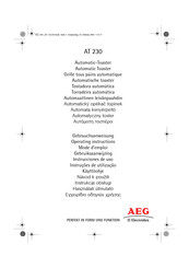 AEG AT 230 Operating Instructions Manual