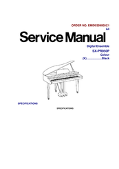 Technics SX-PR950P Service Manual