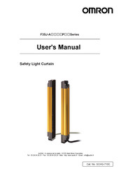 Omron F3SJ-A P Series User Manual