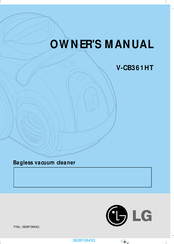 LG V-CB361HT Owner's Manual