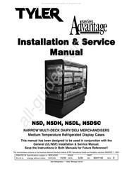 Tyler N5DL Installation & Service Manual