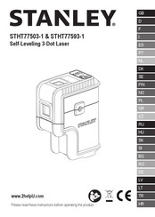 Stanley STHT77503-1 Manual