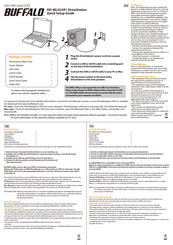 Buffalo HD-WLSU2R1 Quick Setup Manual