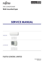 Fujitsu ASYG09KHCA Service Manual