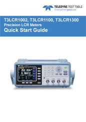 Teledyne T3LCR1002 Quick Start Manual