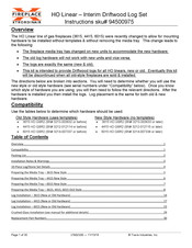 FireplaceXtrordinair 94500975 Instructions Manual