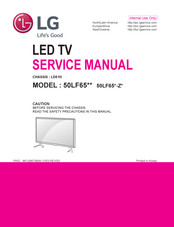 LG 50LF65-Z Series Service Manual