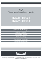 Samo CIAO B2620 Assembly Instruction Manual
