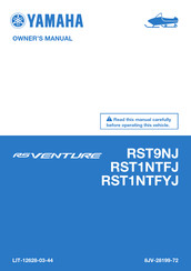 Yamaha RS Venture RST1NTFYJ Owner's Manual