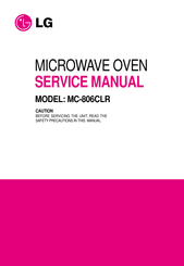LG MC-806CLR Service Manual