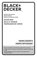 Black & Decker HSMC13FXSGQV Instruction Manual