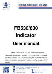 Excell FB630 User Manual