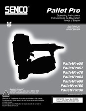 Senco PalletPro57FXP Operating Instructions Manual