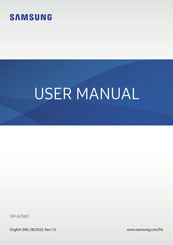 Samsung SM-A2360 User Manual