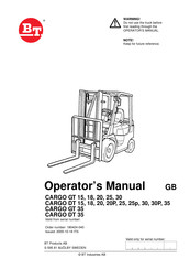 BT CARGO GT 35 Operator's Manual