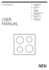 AEG IPE74541FB User Manual