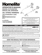 Homelite UT33601 Operator's Manual