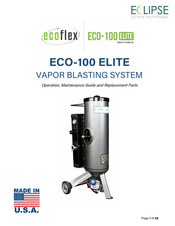 Eclipse ecoflex ECO-100 Operation And Maintenance Manual