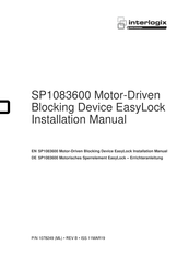 Interlogix SP1083600 Installation Manual