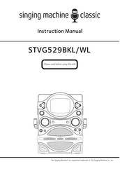 The Singing Machine STVG529BWL Instruction Manual