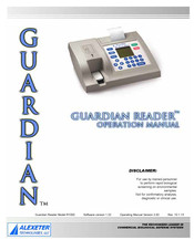 Guardian R1000 Operation Manual