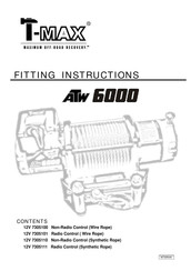 T-MAX 7305101 Fitting Instructions Manual
