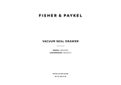 Fisher & Paykel CONTEMPORARY VB60SDEX1 Installation Manual