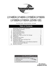 TecumsehPower LEV120 Manual