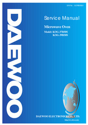 Daewoo KOG-39B50S Service Manual