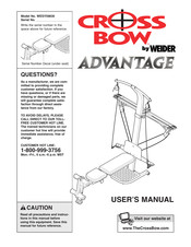 Weider CROSS BOW ADVANTAGE WESY59830 User Manual