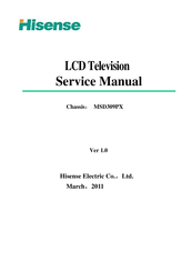Hisense LCE32XF9T Service Manual