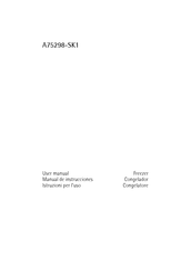 AEG A75298-SK1 User Manual