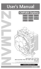 ZALMAN Optima CNPS8X User Manual
