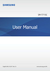 Samsung SM-T715C User Manual