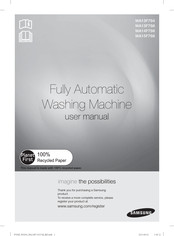 Samsung WA13F7S6 User Manual
