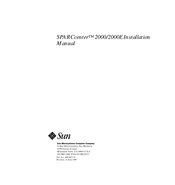 Sun Microsystems SPARCcenter 2000 Installation Manual