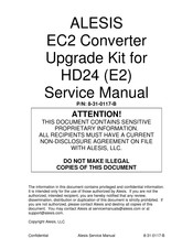 Alesis EC-2 Service Manual