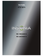 Insignia NS-22E340A13 User Manual