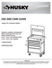 Husky H30MECH6BLK Use And Care Manual