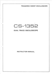 Kenwood CS-1352 Instruction Manual