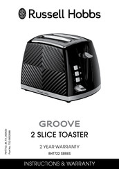 Russell Hobbs Groove RHT722 Series Instructions And Warranty