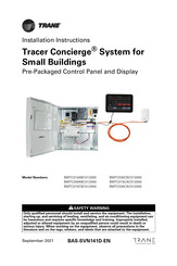 Trane Tracer Concierge BMTC015CBC012000 Installation Instructions Manual