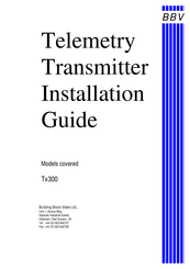 BBV Tx300 Installation Manual