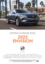 Buick ENVISION 2022 Manual