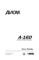 Aviom A-16D A-Net User Manual