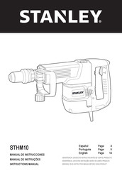 Stanley STHM10 Instruction Manual