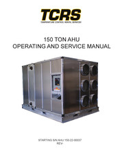 TCRS AH150TON Operating And Service Manual