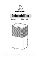 GMC GMCDH-12 Instruction Manual