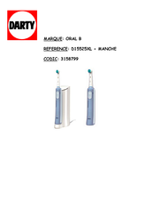 Braun Oral-B PROFESSIONALCARE D15525 Manual
