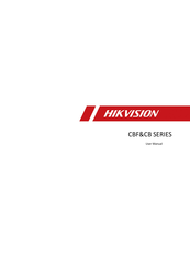 HIKVISION CBF Series User Manual